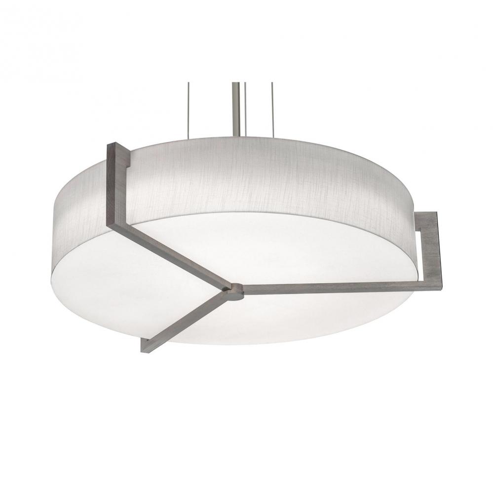 Apex 27'' LED Pendant,120-277V,5 CCT,WG,LW