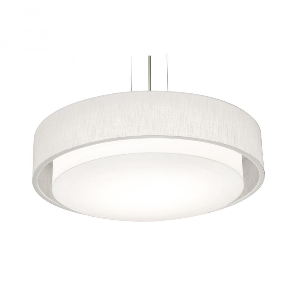 Sanibel 23'' LED Pendant - BK and LW