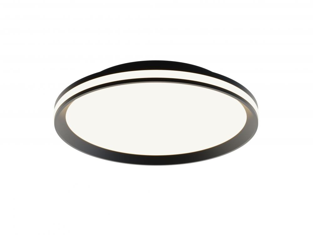 Sona 16'' Flush Mount Led 25W 120V BK