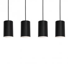 AFX Lighting, Inc. TYKP04MBBKLNR4 - Tyke 36'' 4 Light Linear Pendant - BK