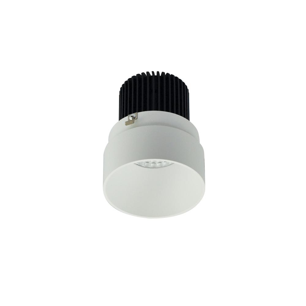 2" Iolite LED Round Trimless Downlight, 1000lm / 14W, 5000K, Matte Powder White Finish