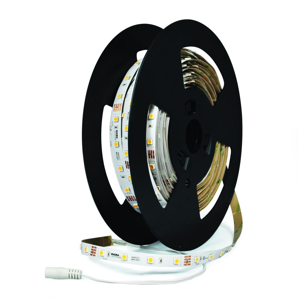 Hy-Brite Custom Cut 24V Continuous LED Tape Light, 375lm / 4.25W per foot, 2700K, 90+ CRI