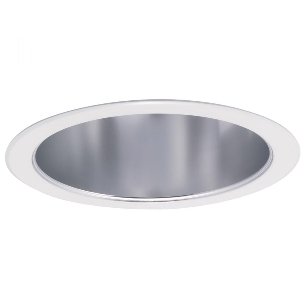 Alzak® Low Iridescent Clear Reflector, White Flange