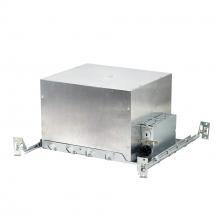 Nora NHMICD3-6L1C12 - 6" Marquise III IC AT Double Wall New Construction Housing, 11W / 900lm, 120-277V Input, 0-10V