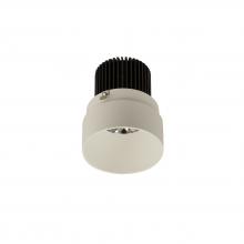 Nora NIO-2RTLNDC40QWW - 2" Iolite LED Round Trimless Downlight, 10-Degree Optic, 800lm / 12W, 4000K, White Finish