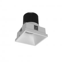 Nora NIO-4STLNDC27XMPW/10 - 4" Iolite LED Square Trimless Downlight, 1000lm / 14W, 2700K, Matte Powder White Finish