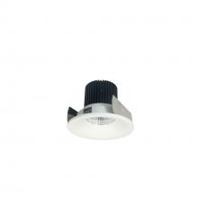 Nora NIOB-2RNB50XMPW - 2" Iolite LED Round Bullnose, 800lm / 14W, 5000K, Matte Powder White Finish