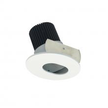 Nora NIOB-2RSL30QMPW - 2" Iolite LED Round Adjustable Slot Aperture, 10-Degree Optic, 800lm / 12W, 3000K, Matte Powder