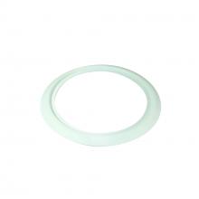 Nora NLCBC-4OR-W - Round Oversize Ring for 4" Cobalt Retrofits, White Finish