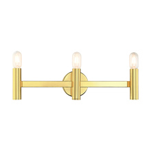 Livex Lighting 10343-02 - 3 Lt Polished Brass ADA Vanity Sconce