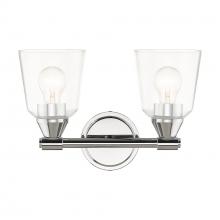 Livex Lighting 16782-05 - 2 Light Polished Chrome Vanity Sconce