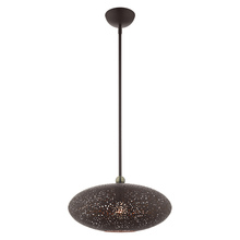 Livex Lighting 49184-07 - 3 Lt Bronze Pendant