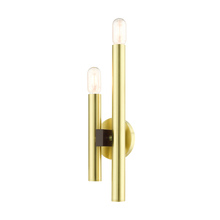 Livex Lighting 49992-12 - 2 Lt Satin Brass ADA Double Sconce