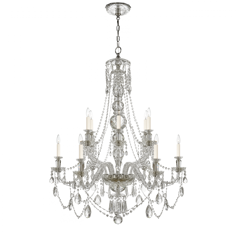 Daniela Medium Two-Tier Chandelier