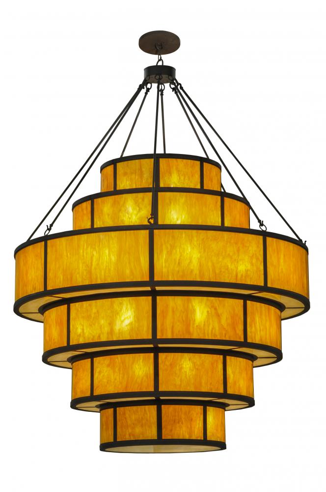 74"W Jayne 6 Tier LED Pendant