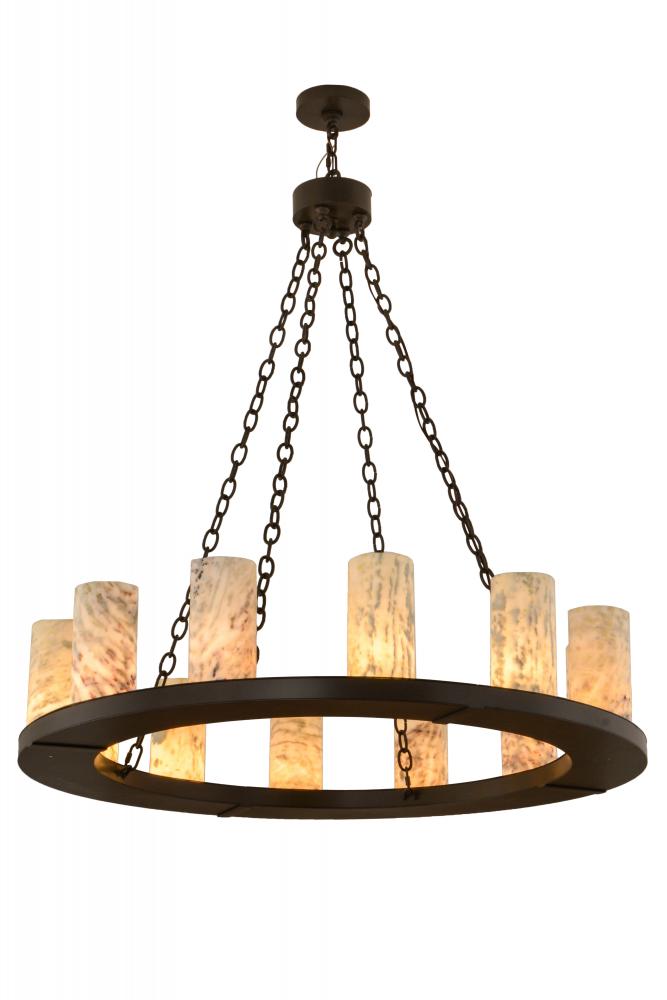 42" Wide Loxley Jadestone 12 Light Chandelier