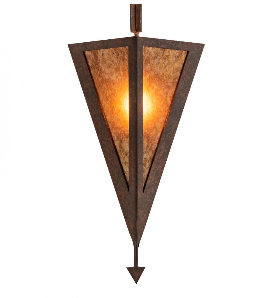 8" Wide Desert Arrow Wall Sconce