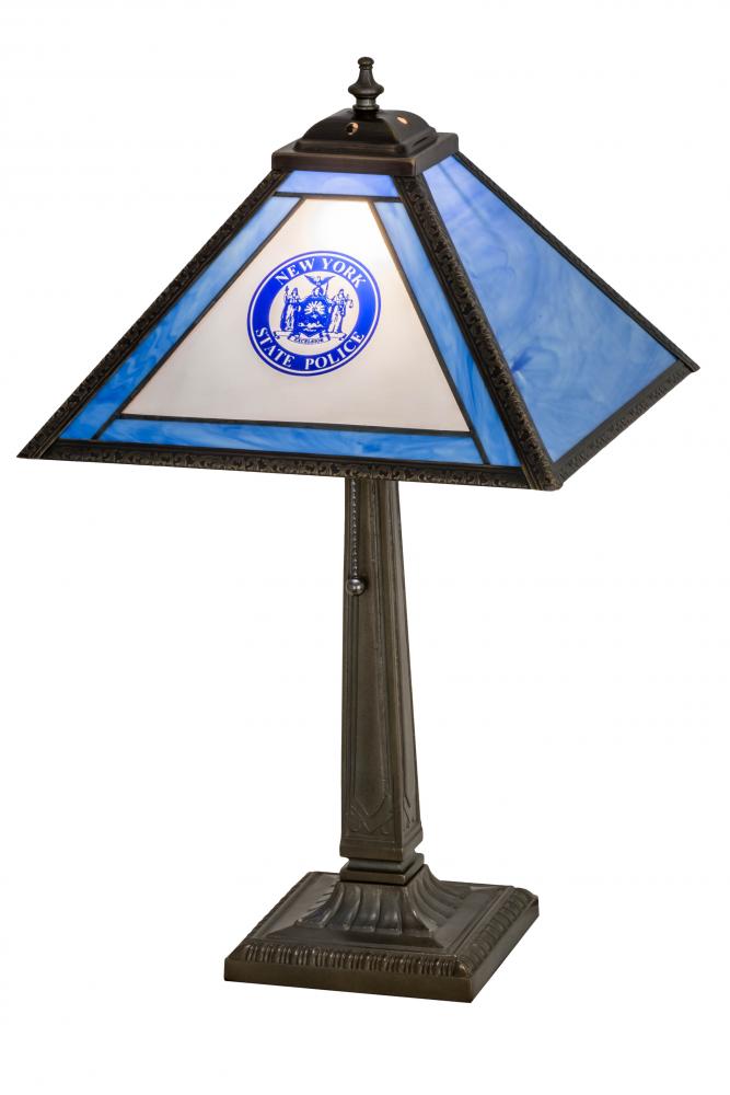 22"H Personalized State Trooper Table Lamp