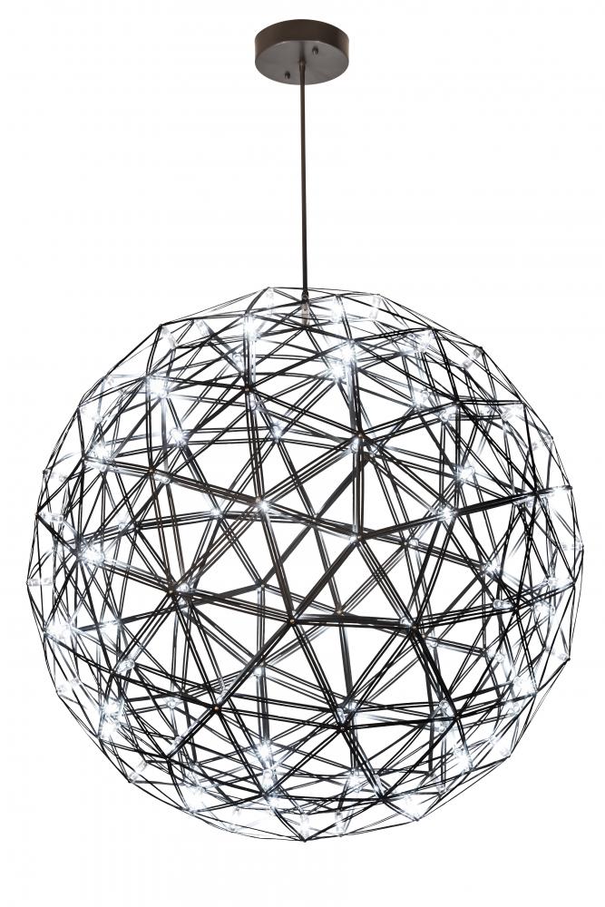 44"Wide Geosphere 92 Light Pendant