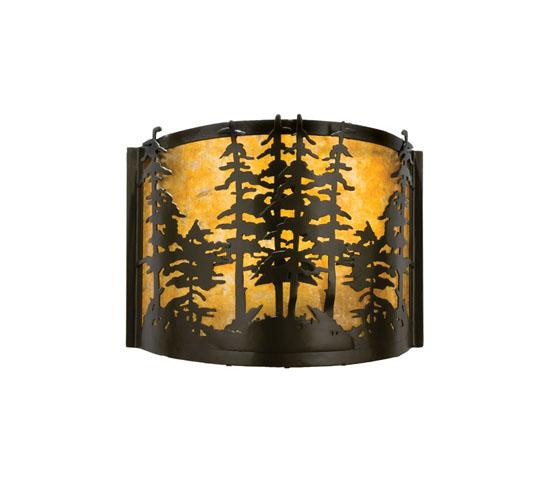 12"W Tall Pines Wall Sconce