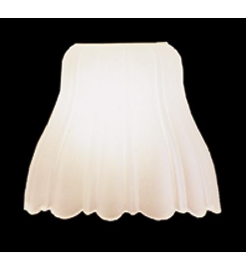 5"W Revival Ruffle 2" Neck Shade