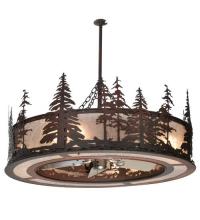 Meyda Blue 108064 - 44"W Tall Pines Chandel-Air