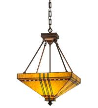 Meyda Blue 112757 - 17" Square Prairie Corn Inverted Pendant