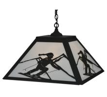 Meyda Blue 119187 - 25"Sq Alpine Pendant