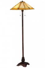 Meyda Blue 138112 - 62"H Diamond Mission Floor Lamp