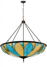 Meyda Blue 140460 - 43"W Cowette Inverted Pendant