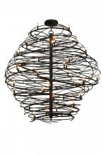 Meyda Blue 145021 - 79"W Cyclone 36 LT Chandelier