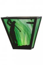 Meyda Blue 145158 - 13" Wide Golf Wall Sconce