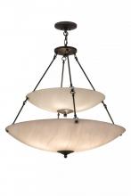 Meyda Blue 171720 - 36" Wide Cypola 2 Tier Inverted Pendant