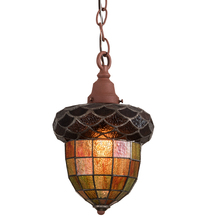 Meyda Blue 190220 - 8" Wide Acorn Mini Pendant