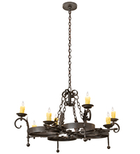 Meyda Blue 204195 - 42" Wide Andorra 8 Light Chandelier