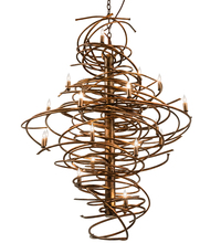 Meyda Blue 205191 - 40" Wide Cyclone 20 Light Chandelier