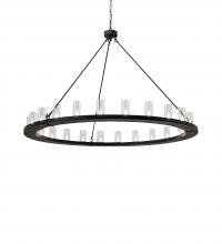 Meyda Blue 242137 - 72" Wide Loxley 24 Light Chandelier