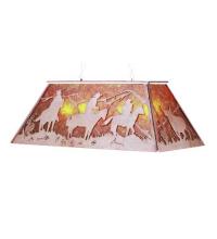 Meyda Blue 36133 - 60"L Rustlers Oblong Pendant