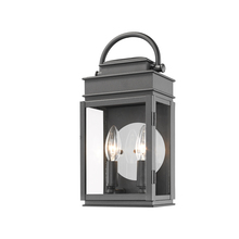 Artcraft AC8221BK - Fulton 2-Light Outdoor Wall Light