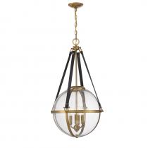 Savoy House 7-1836-4-322 - Bozeman 4-Light Pendant in Warm Brass