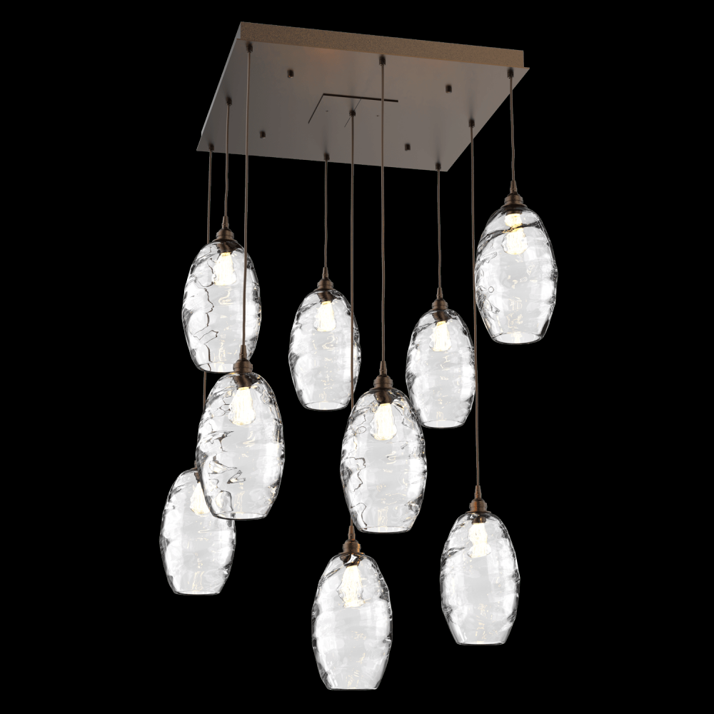 Ellisse Square 12pc Multi-Pendant