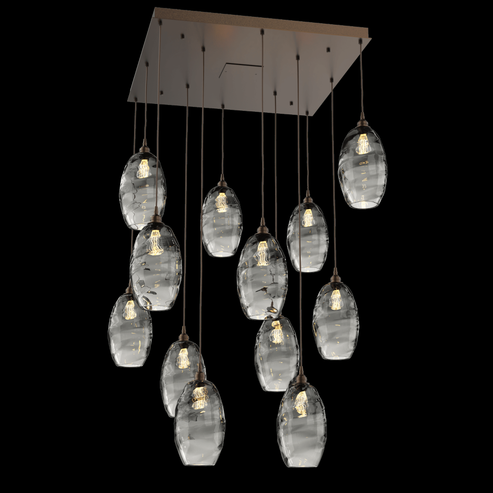 Ellisse Square 12pc Multi-Pendant