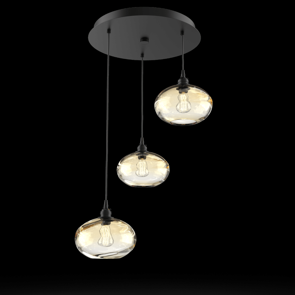 Coppa Round 3pc Multi-Pendant