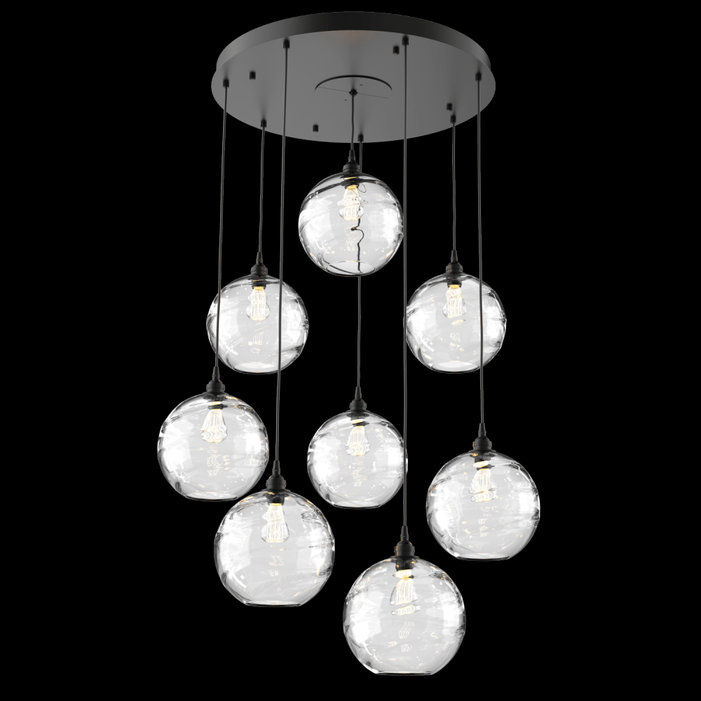 Terra Round 8pc Multi-Pendant