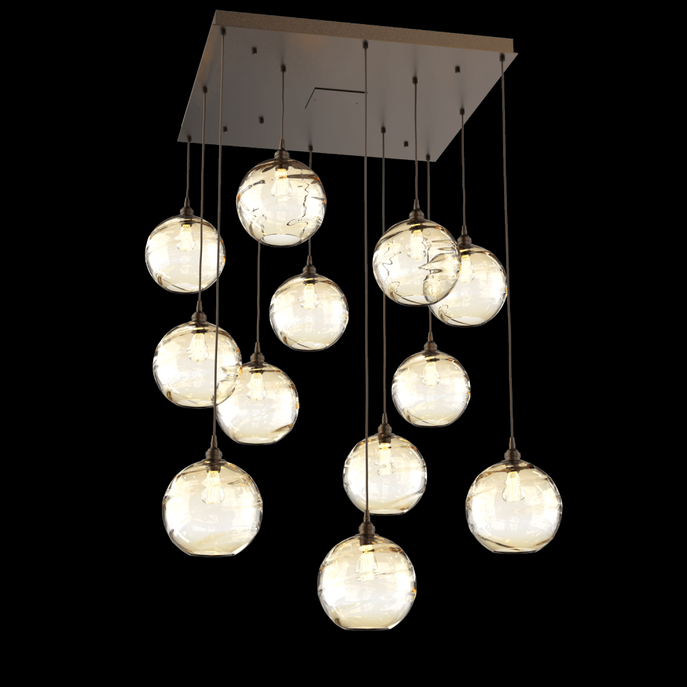 Terra Square 12pc Multi-Pendant