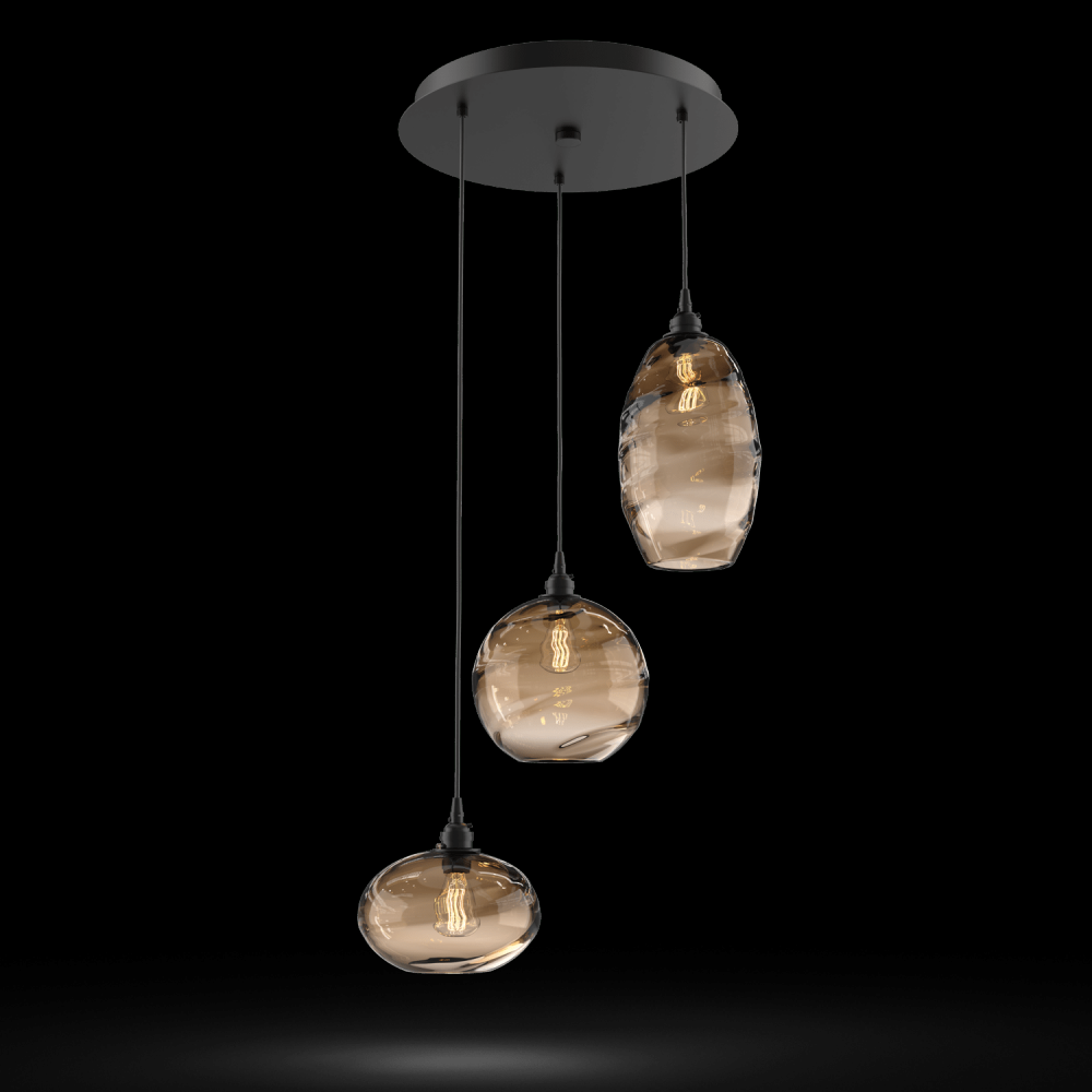 Misto Round 3pc Multi-Pendant