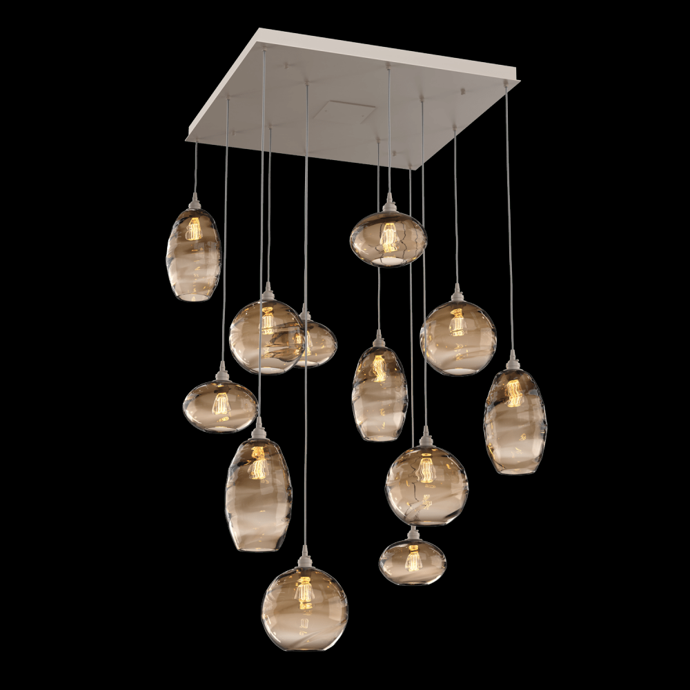 Misto Square 12pc Multi-Pendant