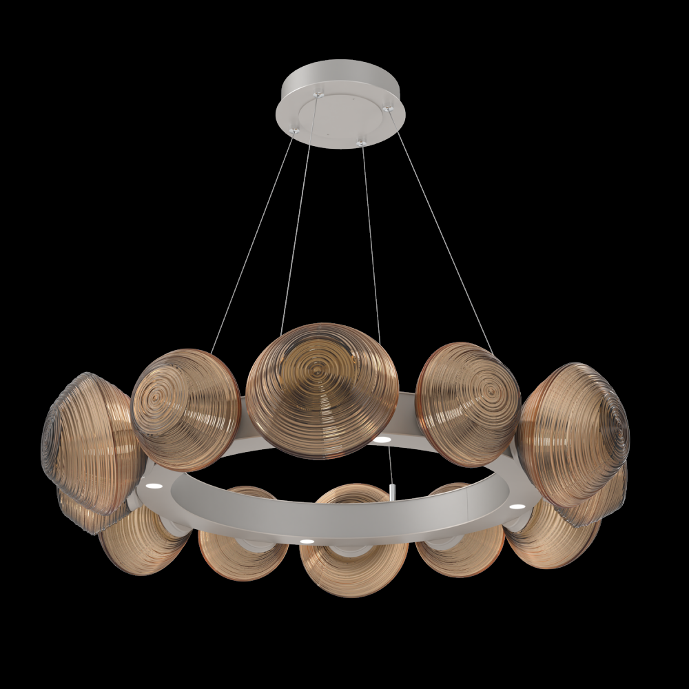 Mesa Radial Ring Chandelier