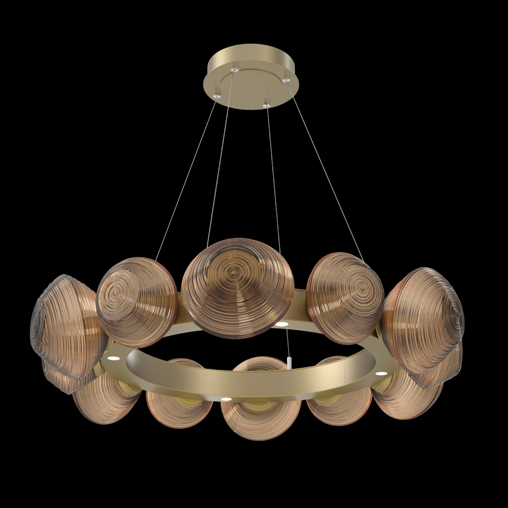 Mesa Radial Ring Chandelier