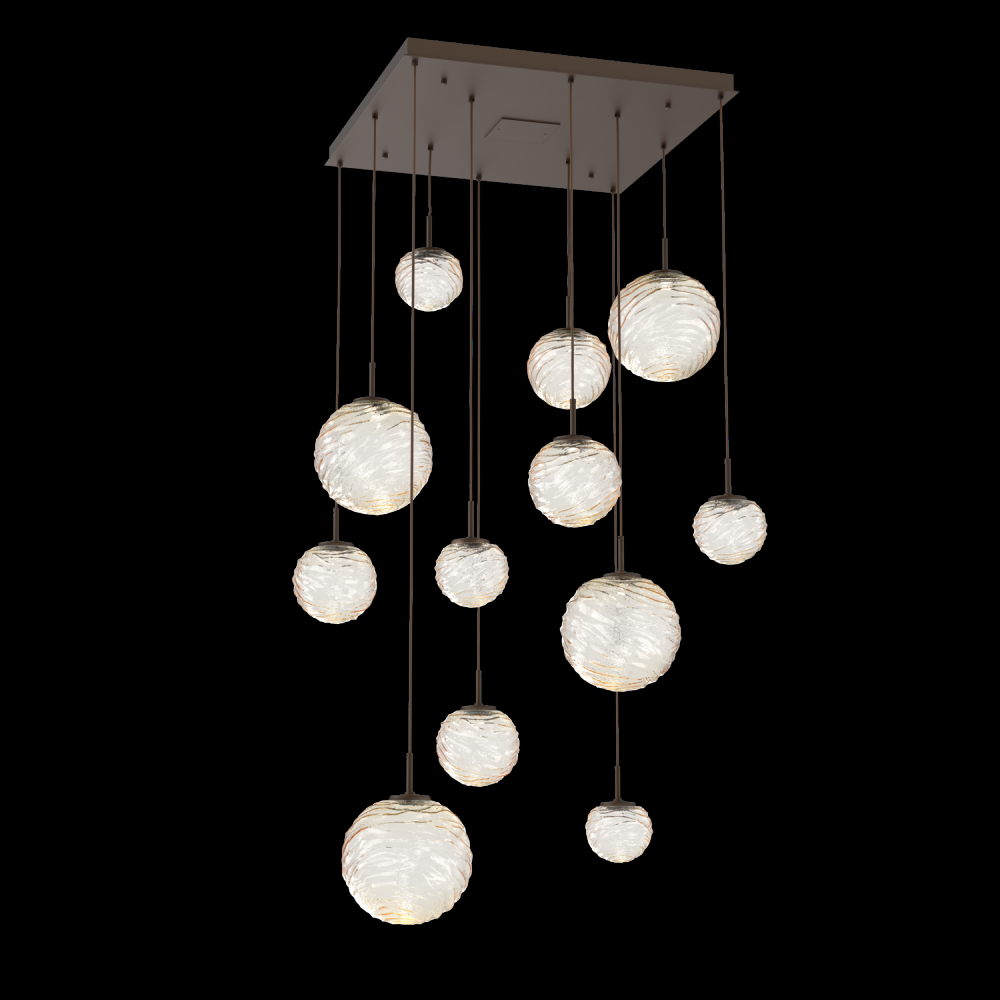 Gaia Square Multi-Pendant Chandelier